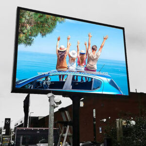 PANNEAU LED PUBLICITAIRE P3 ÉTANCHE 100×100 CM POUR L’EXTÉRIEUR