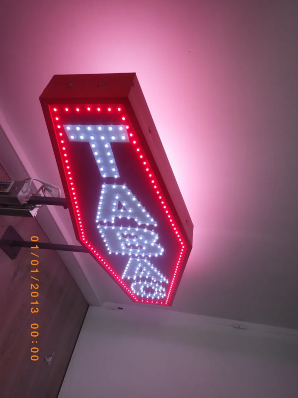 ENSEIGNE LUMINEUSE “TABAC” LED DOUBLE FACE EXTÉRIEURE 110X40CM – Image 3