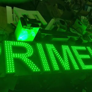 LETTRES 3D BOITIERS "PRIMEUR" ENSEIGNE LUMINEUSE LED 40CM + TRANSFO 400W