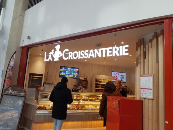 ENSEIGNE 3D LED “LA CROISSANTERIE” LETTRES BOITIERS 40CM EXTERNE + ALIM 400W