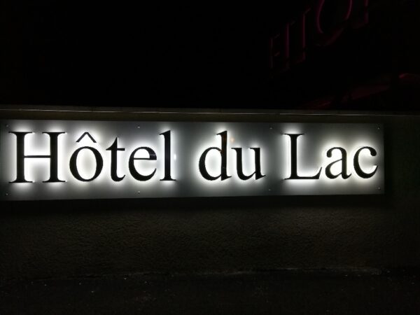 PANNEAU LUMINEUX LED 3D “HOTEL” 40CM AVEC TRANSFORMATEUR 400W