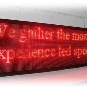 PANNEAU PUBLICITAIRE LED INTÉRIEUR 36×200 CM AVEC TÉLÉCOMMANDE