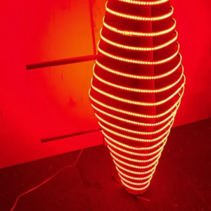 ENSEIGNE COMMERCIALE LED 3D CAROTTE DE TABAC AVEC COMMANDE À DISTANCE 110X40cm