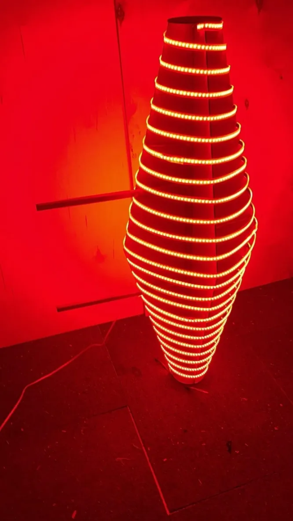 ENSEIGNE COMMERCIALE LED 3D CAROTTE DE TABAC AVEC COMMANDE À DISTANCE 110X40cm