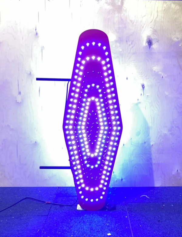 ENSEIGNE CAROTTE TABAC LED DOUBLE FACE AVEC ANIMATION ET TÉLÉCOMMANDE 110X40CM – Image 3