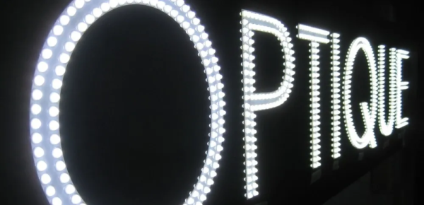 ENSEIGNE LUMINEUSE LED OPTIQUE 200X50CM INSTALLATION SANS SOUCI