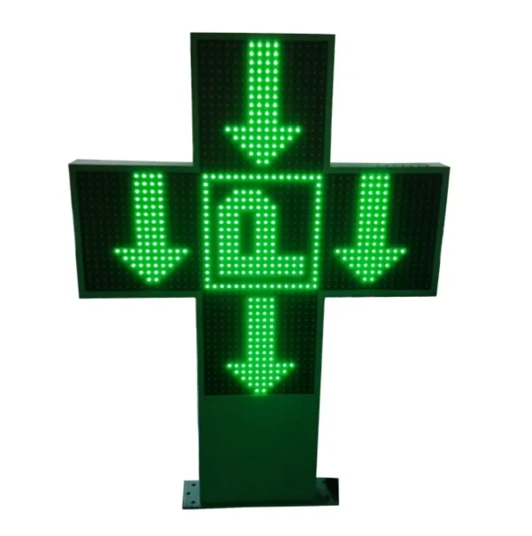 CROIX LED DOUBLE FACES 3D PROGRAMMABLE ANIMATION 100x100cm