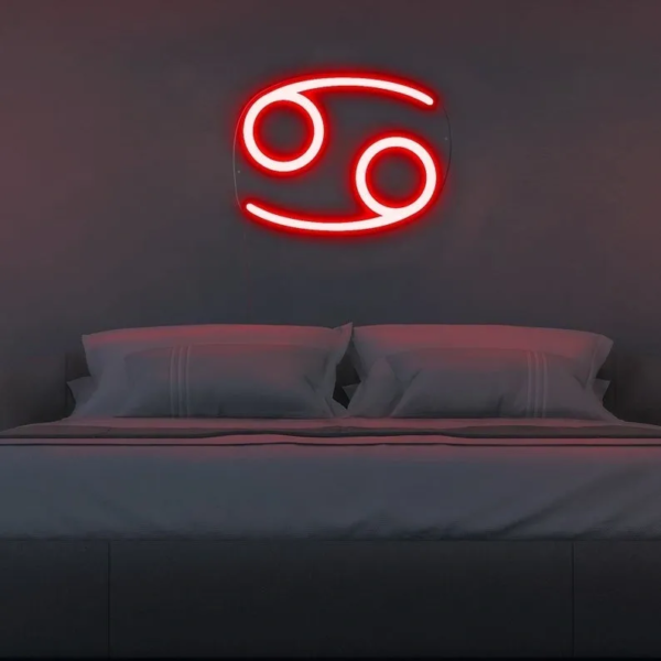 ENSEIGNE LUMINEUSE "SIGNE DE ZODIAQUE POISSON" NÉON FLEX PERSONNALISÉE, CHOIX DE TAILLE ET COULEUR, de 50 à 225 cm – Image 3