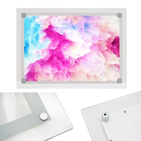 ENSEIGNE MAGASIN LUMINEUSE "PORTE AFFICHE VITRINE LED, TAILLE A4, 2 faces, 28x36.7 cm – Image 3