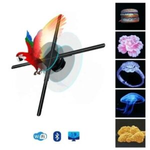 HOLOGRAMME LED FAN S6 (56CM) – IDÉAL POUR MARKETING 3D