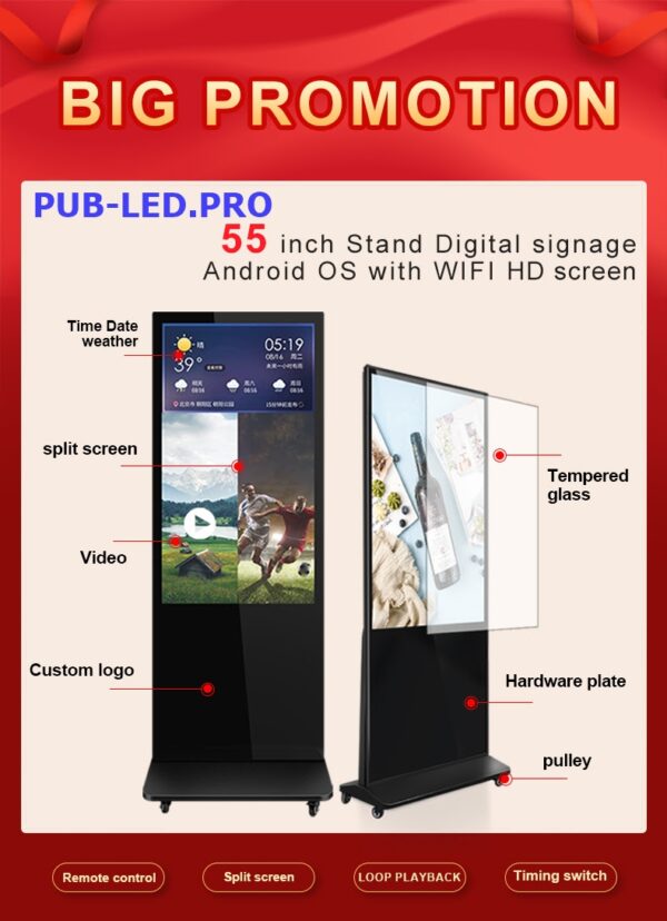 AFFICHAGE DYNAMIQUE EXTÉRIEUR LED 43 POUCES NON TACTILE – Image 5